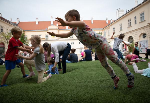 MuseumsQuartier: KinderKulturParcours  - Wellmoor (15.6.2018) https://www.mqw.at/programm/kinderkulturparcours | Foto: eSeL Foto: eSeL.at - Lorenz Seidler