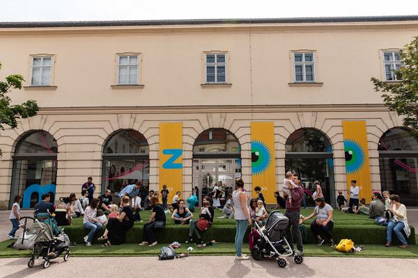 MuseumsQuartier: KinderKulturParcours  - Wellmoor (15.6.2018) https://www.mqw.at/programm/kinderkulturparcours | Foto: eSeL Foto: eSeL.at - Lorenz Seidler