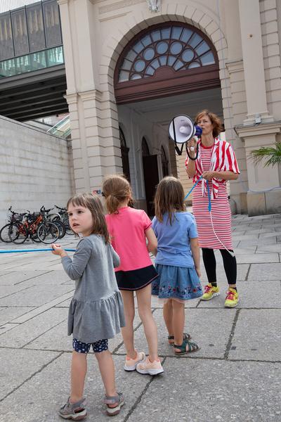MuseumsQuartier: Komm nach Schnackihuma - KinderKulturParcours (Dschungel Wien, 15.6.2018) https://www.mqw.at/programm/kinderkulturparcours | Foto: eSeL Foto: eSeL.at - Lorenz Seidler