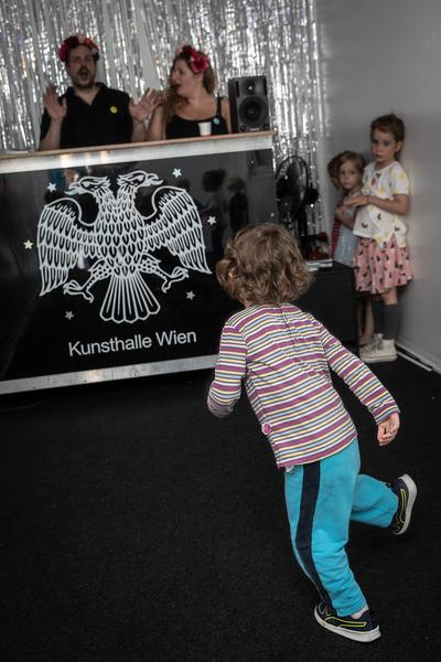 MuseumsQuartier: KinderKulturParcours Ich mag laut! - Die Kinderdisko (Kunsthalle Wien, 15.6.2018) https://www.mqw.at/programm/kinderkulturparcours | Foto: eSeL Foto: eSeL.at - Lorenz Seidler