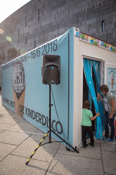 MuseumsQuartier: KinderKulturParcours Ich mag laut! - Die Kinderdisko (Kunsthalle Wien, 15.6.2018) https://www.mqw.at/programm/kinderkulturparcours | Foto: eSeL Foto: eSeL.at - Lorenz Seidler