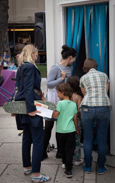 MuseumsQuartier: KinderKulturParcours Ich mag laut! - Die Kinderdisko (Kunsthalle Wien, 15.6.2018) https://www.mqw.at/programm/kinderkulturparcours | Foto: eSeL Foto: eSeL.at - Lorenz Seidler