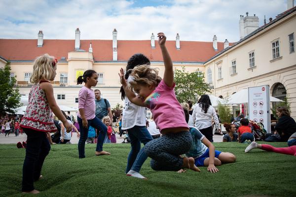 MuseumsQuartier: KinderKulturParcours  - Wellmoor (Zoom Kindermuseum, 15.6.2018) https://www.mqw.at/programm/kinderkulturparcours | Foto: eSeL Foto: eSeL.at - Lorenz Seidler
