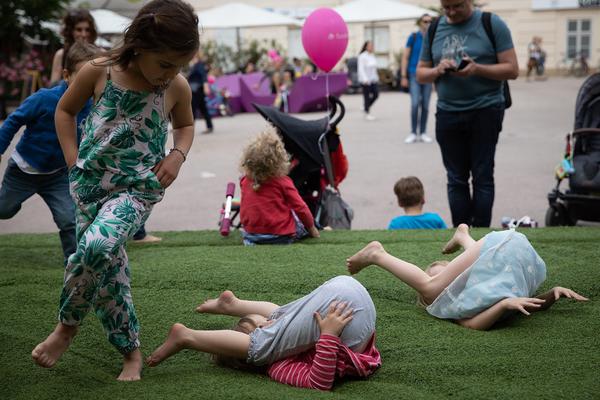 MuseumsQuartier: KinderKulturParcours  - Wellmoor (Zoom Kindermuseum, 15.6.2018) https://www.mqw.at/programm/kinderkulturparcours | Foto: eSeL Foto: eSeL.at - Lorenz Seidler