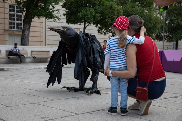 MuseumsQuartier: Der Vogel Ramiri - KinderKulturParcours (16.6.2018) https://www.mqw.at/programm/kinderkulturparcours | Foto: eSeL Foto: eSeL.at - Lorenz Seidler