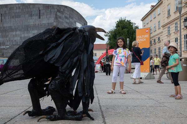 MuseumsQuartier: Der Vogel Ramiri - KinderKulturParcours (16.6.2018) https://www.mqw.at/programm/kinderkulturparcours | Foto: eSeL Foto: eSeL.at - Lorenz Seidler