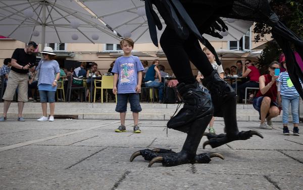 MuseumsQuartier: Der Vogel Ramiri - KinderKulturParcours (16.6.2018) https://www.mqw.at/programm/kinderkulturparcours | Foto: eSeL Foto: eSeL.at - Lorenz Seidler