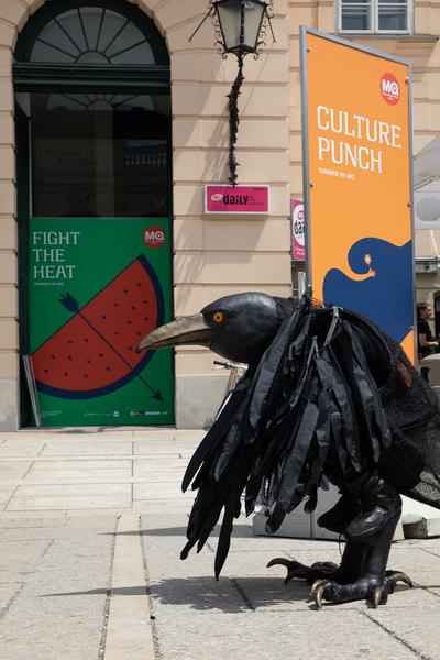 MuseumsQuartier: Der Vogel Ramiri - KinderKulturParcours (16.6.2018) https://www.mqw.at/programm/kinderkulturparcours | Foto: eSeL Foto: eSeL.at - Lorenz Seidler