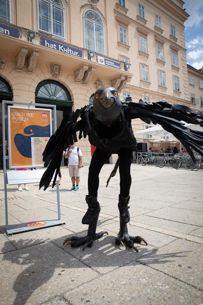 MuseumsQuartier: Der Vogel Ramiri - KinderKulturParcours (16.6.2018) https://www.mqw.at/programm/kinderkulturparcours | Foto: eSeL Foto: eSeL.at - Lorenz Seidler