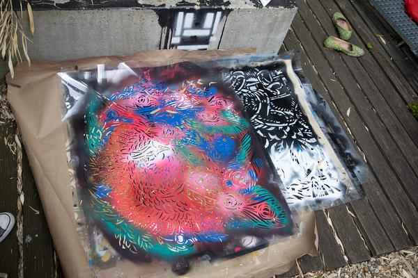 MuseumsQuartier: Bunny in the house (Street Art/Graffiti Workshop) @ Q21 - KinderKulturParcours (16.6.2018) https://www.mqw.at/programm/kinderkulturparcours | Foto: eSeL Foto: eSeL.at - Lorenz Seidler