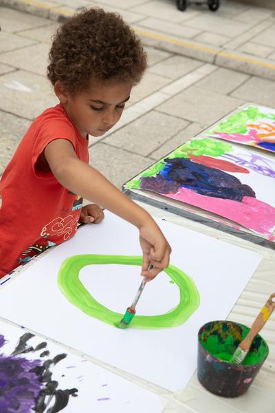 MuseumsQuartier: Zauber Farben Malstation - KinderKulturParcours (16.6.2018) https://www.mqw.at/programm/kinderkulturparcours | Foto: eSeL Foto: eSeL.at - Lorenz Seidler