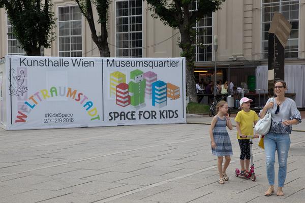 MuseumsQuartier: KinderKulturParcours (16.6.2018) https://www.mqw.at/programm/kinderkulturparcours | Foto: eSeL Foto: eSeL.at - Lorenz Seidler