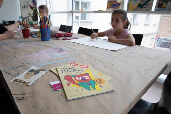 MuseumsQuartier: Andere Welten Atelier @ Leopold Museum - KinderKulturParcours (16.6.2018) https://www.mqw.at/programm/kinderkulturparcours | Foto: eSeL Foto: eSeL.at - Lorenz Seidler