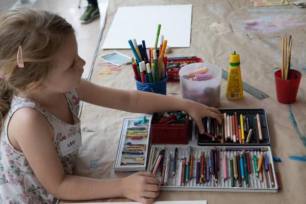 MuseumsQuartier: Andere Welten Atelier @ Leopold Museum - KinderKulturParcours (16.6.2018) https://www.mqw.at/programm/kinderkulturparcours | Foto: eSeL Foto: eSeL.at - Lorenz Seidler