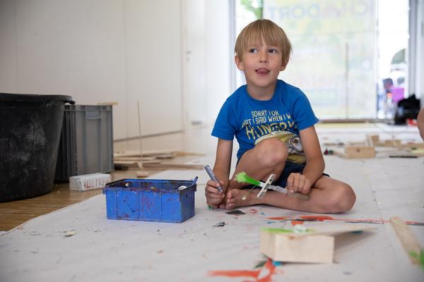 MuseumsQuartier: ZOOM Kunstwerkstatt - KinderKulturParcours (16.6.2018) https://www.mqw.at/programm/kinderkulturparcours | Foto: eSeL Foto: eSeL.at - Lorenz Seidler