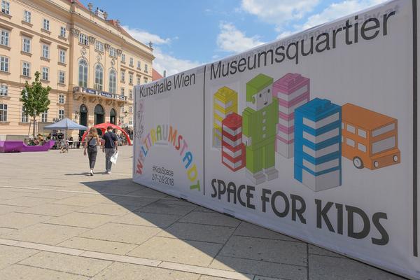 MuseumsQuartier:  KinderKulturParcours (17.6.2018) https://www.mqw.at/programm/kinderkulturparcours | Foto: eSeL.at - Joanna Pianka Foto: eSeL.at - Joanna Pianka