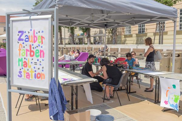MuseumsQuartier:  KinderKulturParcours (17.6.2018) https://www.mqw.at/programm/kinderkulturparcours | Foto: eSeL.at - Joanna Pianka Foto: eSeL.at - Joanna Pianka