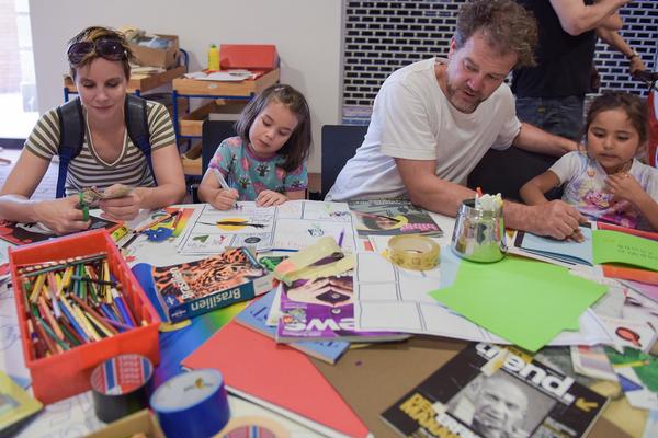 MuseumsQuartier: KUNSTtageBUCH - KinderKulturParcours (Kunsthalle Wien, 17.6.2018) https://www.mqw.at/programm/kinderkulturparcours | Foto: eSeL.at - Joanna Pianka Foto: eSeL.at - Joanna Pianka
