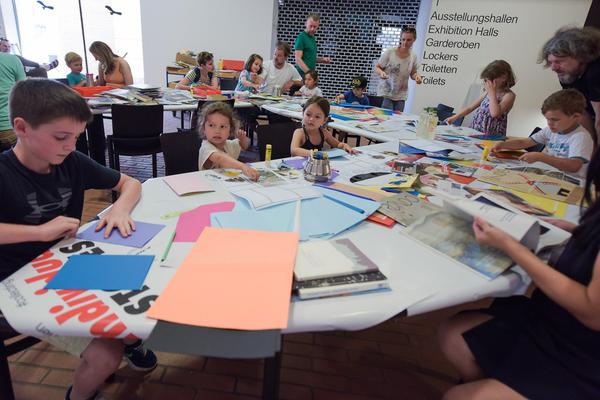 MuseumsQuartier: KUNSTtageBUCH - KinderKulturParcours (Kunsthalle Wien, 17.6.2018) https://www.mqw.at/programm/kinderkulturparcours | Foto: eSeL.at - Joanna Pianka Foto: eSeL.at - Joanna Pianka