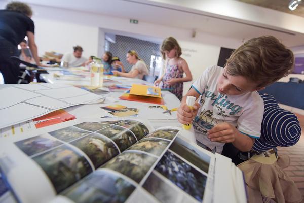 MuseumsQuartier: KUNSTtageBUCH - KinderKulturParcours (Kunsthalle Wien, 17.6.2018) https://www.mqw.at/programm/kinderkulturparcours | Foto: eSeL.at - Joanna Pianka Foto: eSeL.at - Joanna Pianka