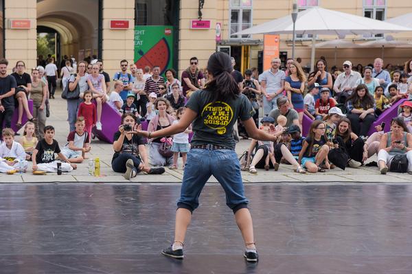 MuseumsQuartier:  SILK Fluegge - All Style - Kids Battle, Spiel & Erlebnis - KinderKulturParcours (17.6.2018) https://www.mqw.at/programm/kinderkulturparcours | Foto: eSeL.at - Joanna Pianka Foto: eSeL.at - Joanna Pianka