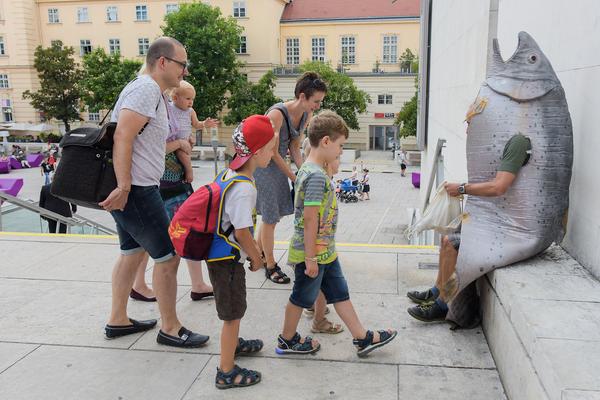 MuseumsQuartier: Mythen*Monster*Mischwesen (MQ Innenhof, 17.6.2018) https://www.mqw.at/programm/kinderkulturparcours | Foto: eSeL.at - Joanna Pianka Foto: eSeL.at - Joanna Pianka