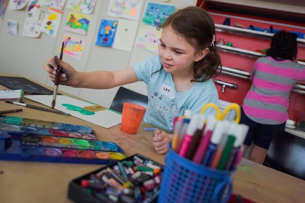 MuseumsQuartier: Sommerbilder eisgekühlt. LEO Atelier (Leopold Museum, 17.6.2018) https://www.mqw.at/programm/kinderkulturparcours | Foto: eSeL.at - Joanna Pianka Foto: eSeL.at - Joanna Pianka