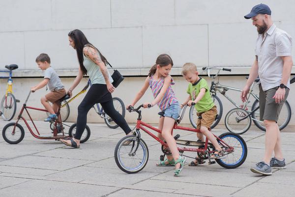 MuseumsQuartier:  Radl Salon - KinderKulturParcours (17.6.2018) https://www.mqw.at/programm/kinderkulturparcours | Foto: eSeL.at - Joanna Pianka Foto: eSeL.at - Joanna Pianka