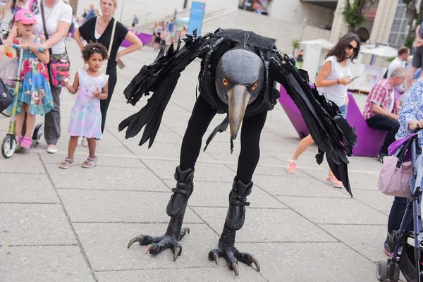 MuseumsQuartier:  Der Vogel Ramiri  - KinderKulturParcours (17.6.2018) https://www.mqw.at/programm/kinderkulturparcours | Foto: eSeL.at - Joanna Pianka Foto: eSeL.at - Joanna Pianka