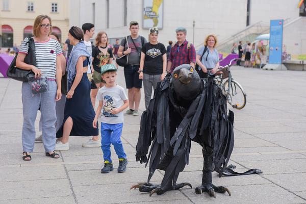 MuseumsQuartier:  Der Vogel Ramiri  - KinderKulturParcours (17.6.2018) https://www.mqw.at/programm/kinderkulturparcours | Foto: eSeL.at - Joanna Pianka Foto: eSeL.at - Joanna Pianka