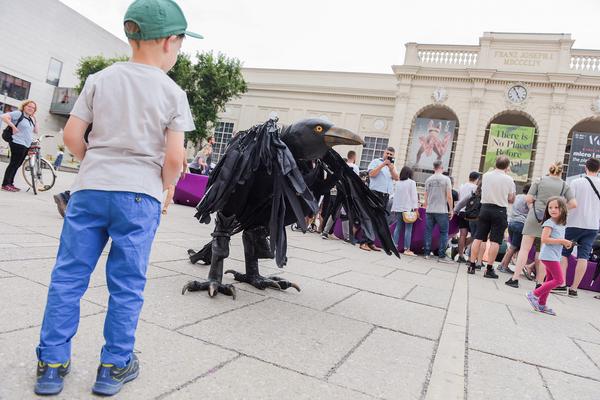 MuseumsQuartier:  Der Vogel Ramiri  - KinderKulturParcours (17.6.2018) https://www.mqw.at/programm/kinderkulturparcours | Foto: eSeL.at - Joanna Pianka Foto: eSeL.at - Joanna Pianka