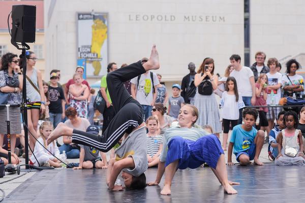 MuseumsQuartier:  SILK Fluegge - All Style - Kids Battle, Spiel & Erlebnis - KinderKulturParcours (17.6.2018) https://www.mqw.at/programm/kinderkulturparcours | Foto: eSeL.at - Joanna Pianka Foto: eSeL.at - Joanna Pianka