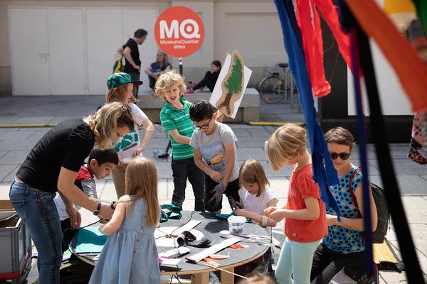 MuseumsQuartier Wien: MQ KinderKulturParcours (25.5.2019) https://www.mqw.at/programm/2019/kinderkulturparcours | Foto: eSeL Foto: eSeL.at - Lorenz Seidler