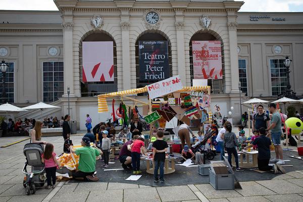 MuseumsQuartier Wien: MQ KinderKulturParcours (25.5.2019) https://www.mqw.at/programm/2019/kinderkulturparcours | Foto: eSeL Foto: eSeL.at - Lorenz Seidler
