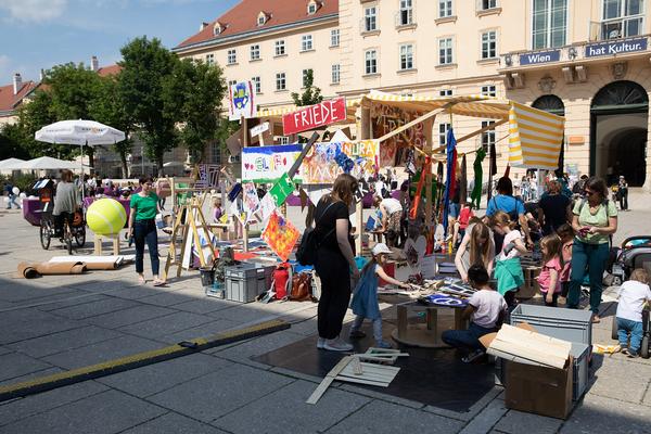MuseumsQuartier Wien: MQ KinderKulturParcours (25.5.2019) https://www.mqw.at/programm/2019/kinderkulturparcours | Foto: eSeL Foto: eSeL.at - Lorenz Seidler