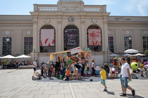 MuseumsQuartier Wien: MQ KinderKulturParcours (26.5.2019) https://www.mqw.at/programm/2019/kinderkulturparcours | Foto: eSeL Foto: eSeL.at - Lorenz Seidler