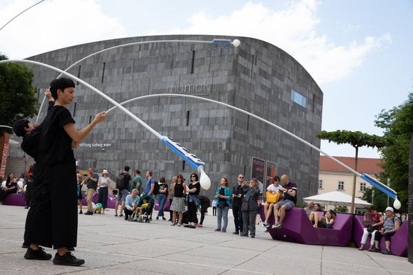 MuseumsQuartier Wien: MQ KinderKulturParcours (26.5.2019) https://www.mqw.at/programm/2019/kinderkulturparcours | Foto: eSeL Foto: eSeL.at - Lorenz Seidler