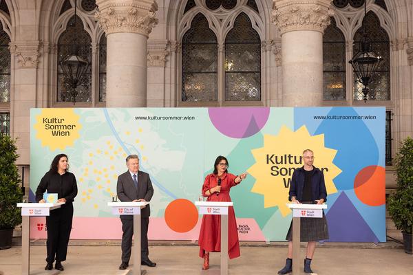 Kultursommer 2024 Pressekonferenz (Rathaus Wien, 11.6.2024) Foto: eSeL.at - Lorenz Seidler Foto: eSeL Lorenz Seidler
