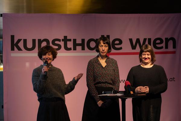 Kunsthalle Wien: Jahrespressekonferenz (21.1.2020) https://esel.cc/whw_antrittsPK | Foto: eSeL Foto: eSeL.at - Lorenz Seidler