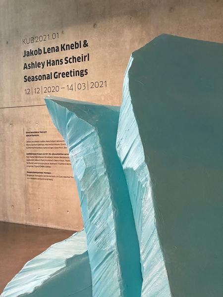 Kunsthaus Bregenz: Jakob Lena Knebl & 
Ashley Hans Scheirl - Seasonal Greetings (12.12.20 - 14.3.21 - currently closed due to Lockdown) https://www.kunsthaus-bregenz.at/ausstellungen/aktuelle-ausstellung/knebl-scheirl | Foto: eSeL