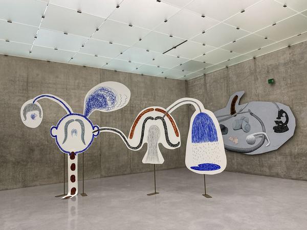 Kunsthaus Bregenz: Jakob Lena Knebl & Ashley Hans Scheirl - Seasonal Greetings (12.12.20 - 14.3.21 - currently closed due to Lockdown) https://www.kunsthaus-bregenz.at/ausstellungen/aktuelle-ausstellung/knebl-scheirl | Foto: eSeL