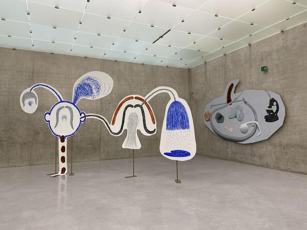Kunsthaus Bregenz: Jakob Lena Knebl & Ashley Hans Scheirl - Seasonal Greetings (12.12.20 - 14.3.21 - currently closed due to Lockdown) https://www.kunsthaus-bregenz.at/ausstellungen/aktuelle-ausstellung/knebl-scheirl | Foto: eSeL
