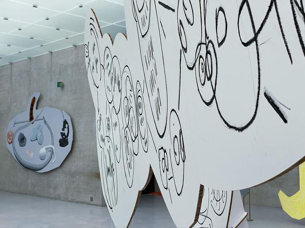 Kunsthaus Bregenz: Jakob Lena Knebl & Ashley Hans Scheirl - Seasonal Greetings (12.12.20 - 14.3.21 - currently closed due to Lockdown) https://www.kunsthaus-bregenz.at/ausstellungen/aktuelle-ausstellung/knebl-scheirl | Foto: eSeL