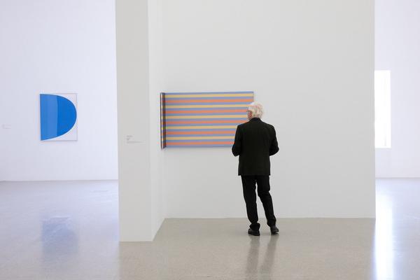 Malerei mit Kalkül. Positionen der Neoavantgarde aus der mumok Sammlung (30.11.2018 - 28.4.2019) https://www.mumok.at/de/events/malerei-mit-kalkuel | Foto: eSeL Foto: eSeL.at - Lorenz Seidler