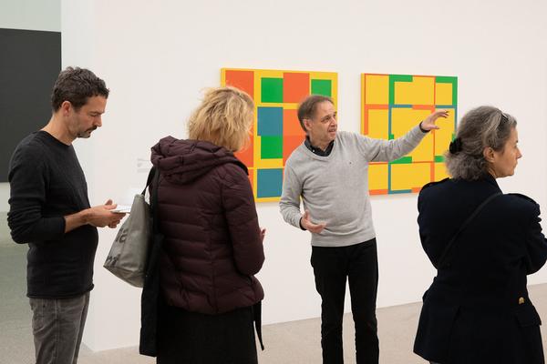 Malerei mit Kalkül. Positionen der Neoavantgarde aus der mumok Sammlung (30.11.2018 - 28.4.2019) https://www.mumok.at/de/events/malerei-mit-kalkuel | Foto: eSeL Foto: eSeL.at - Lorenz Seidler