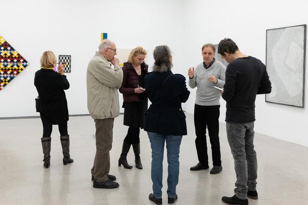 Malerei mit Kalkül. Positionen der Neoavantgarde aus der mumok Sammlung (30.11.2018 - 28.4.2019) https://www.mumok.at/de/events/malerei-mit-kalkuel | Foto: eSeL Foto: eSeL.at - Lorenz Seidler