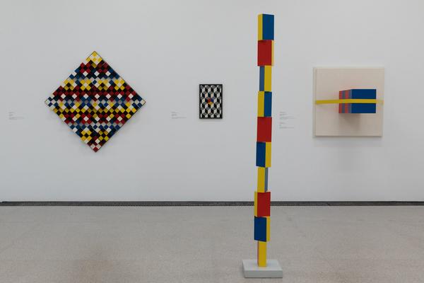 Malerei mit Kalkül. Positionen der Neoavantgarde aus der mumok Sammlung (30.11.2018 - 28.4.2019) https://www.mumok.at/de/events/malerei-mit-kalkuel | Foto: eSeL Foto: eSeL.at - Lorenz Seidler
