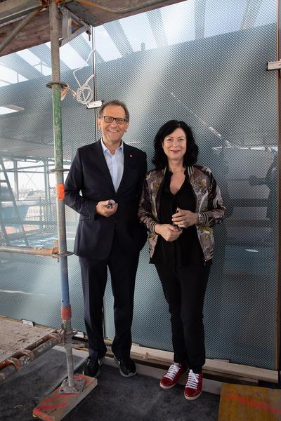 MuseumsQuartier Wien: Eva Schlegel @ MQ Libelle (12.9.2019) Foto: eSeL Foto: eSeL.at - Lorenz Seidler