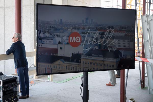 MQ Libelle: Gleichenfeier Pressekonferenz (1.7.2019) https://www.mqw.at/ihr-besuch/mq-libelle/ | Foto: eSeL Foto: eSeL.at - Lorenz Seidler