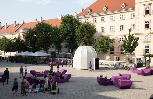 MuseumsQuartier Wien: Airship.01 (Eröffnung, 11.6.2019) http://mqw.at | Foto: eSeL Foto: eSeL.at - Lorenz Seidler